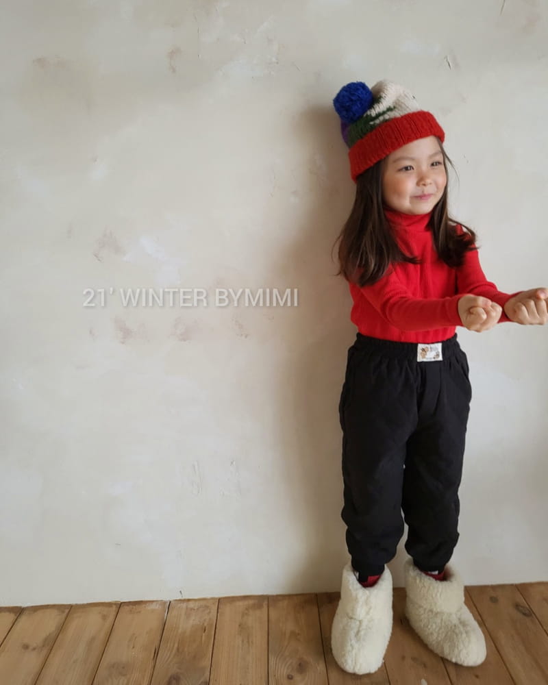 BYMIMI - Korean Children Fashion - #Kfashion4kids - Peach Quilting Pants - 9