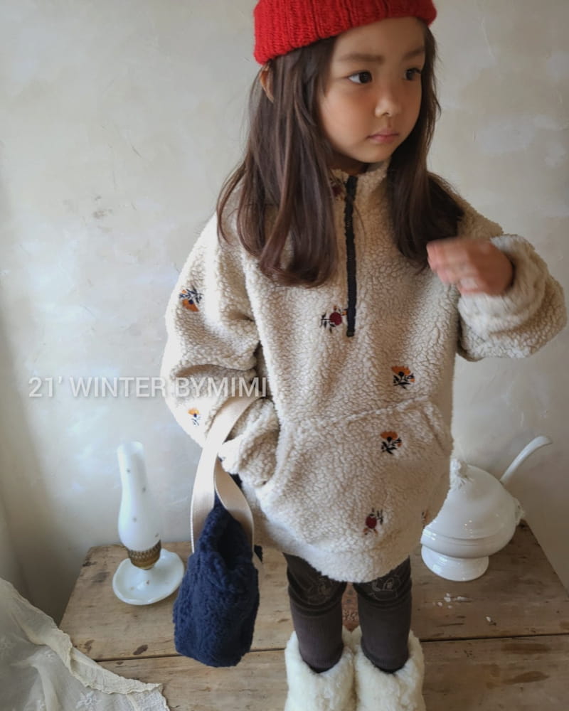 BYMIMI - Korean Children Fashion - #Kfashion4kids - Embroidery Anorak