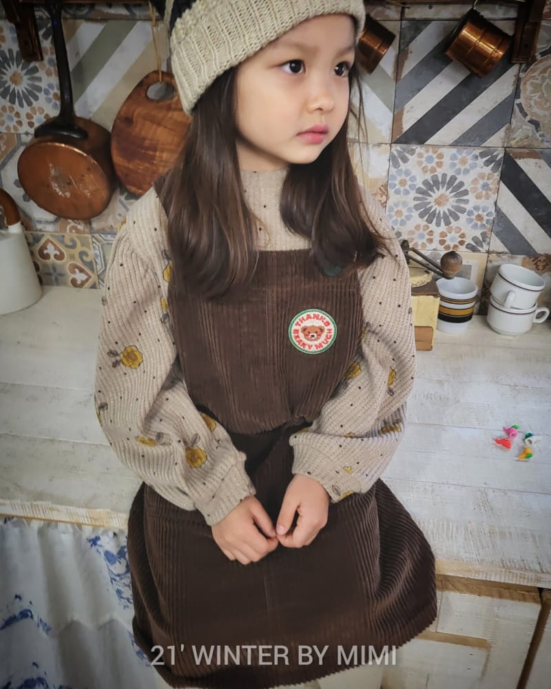 BYMIMI - Korean Children Fashion - #Kfashion4kids - Wa Waffle Tee - 3