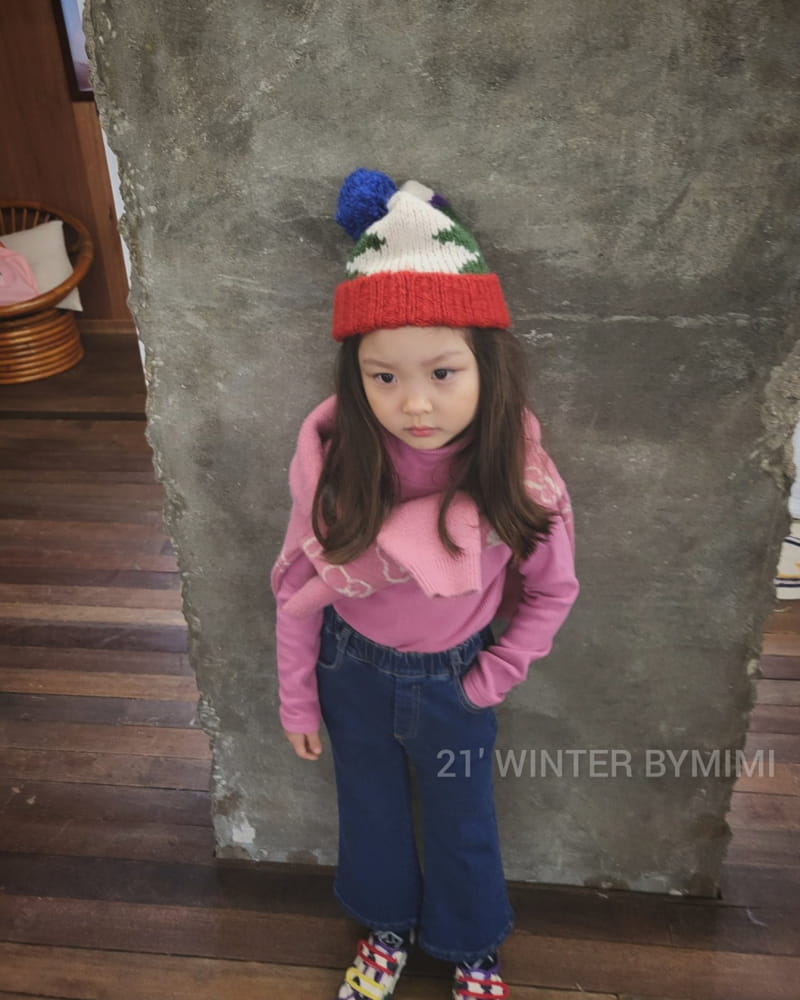 BYMIMI - Korean Children Fashion - #Kfashion4kids - Candy Fleece Half Turtleneck Tee - 2