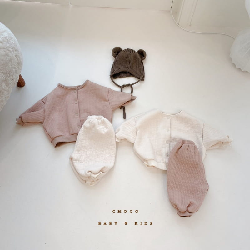 CHOCO BEBE - Korean Children Fashion - #Kfashion4kids - Pogny Cardigan Pants Set - 10
