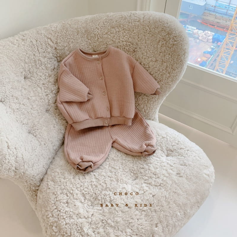 CHOCO BEBE - Korean Children Fashion - #Kfashion4kids - Pogny Cardigan Pants Set - 8