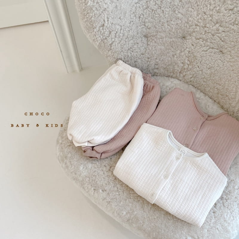 CHOCO BEBE - Korean Children Fashion - #Kfashion4kids - Pogny Cardigan Pants Set - 9