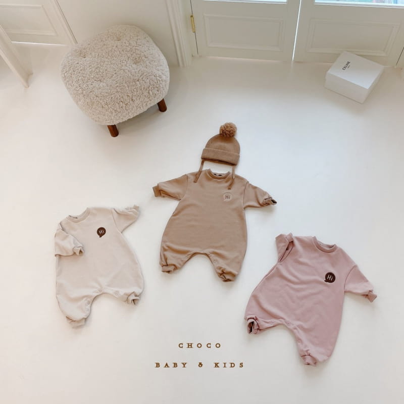 CHOCO BEBE - Korean Children Fashion - #Kfashion4kids - Hi Sweatshirt Bodysuit - 2
