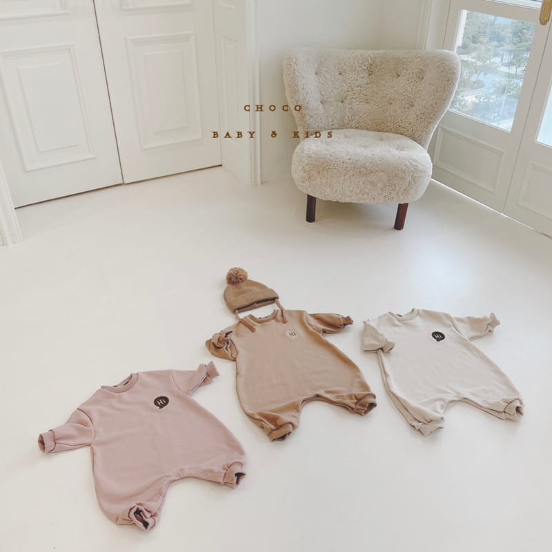 CHOCO BEBE - Korean Children Fashion - #Kfashion4kids - Hi Sweatshirt Bodysuit - 3