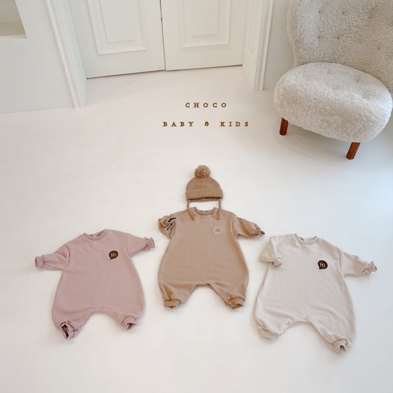 CHOCO BEBE - Korean Children Fashion - #Kfashion4kids - Hi Sweatshirt Bodysuit - 4