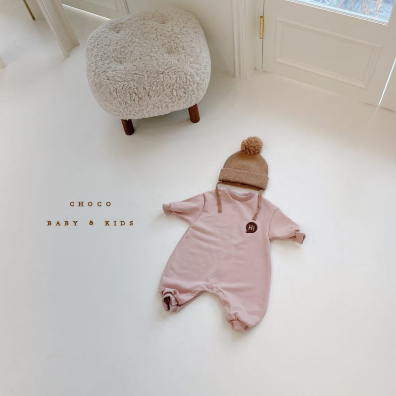 CHOCO BEBE - Korean Children Fashion - #Kfashion4kids - Hi Sweatshirt Bodysuit - 6