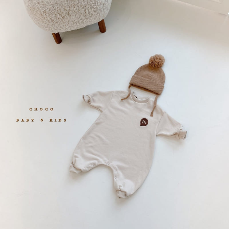 CHOCO BEBE - Korean Children Fashion - #Kfashion4kids - Hi Sweatshirt Bodysuit - 7