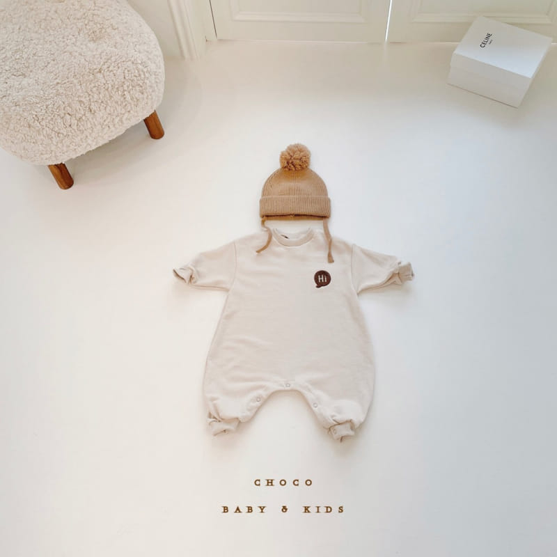 CHOCO BEBE - Korean Children Fashion - #Kfashion4kids - Hi Sweatshirt Bodysuit - 8