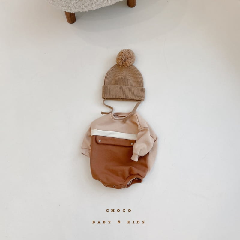 CHOCO BEBE - Korean Children Fashion - #Kfashion4kids - Colored Button Sweatshirt Bodysuit - 8