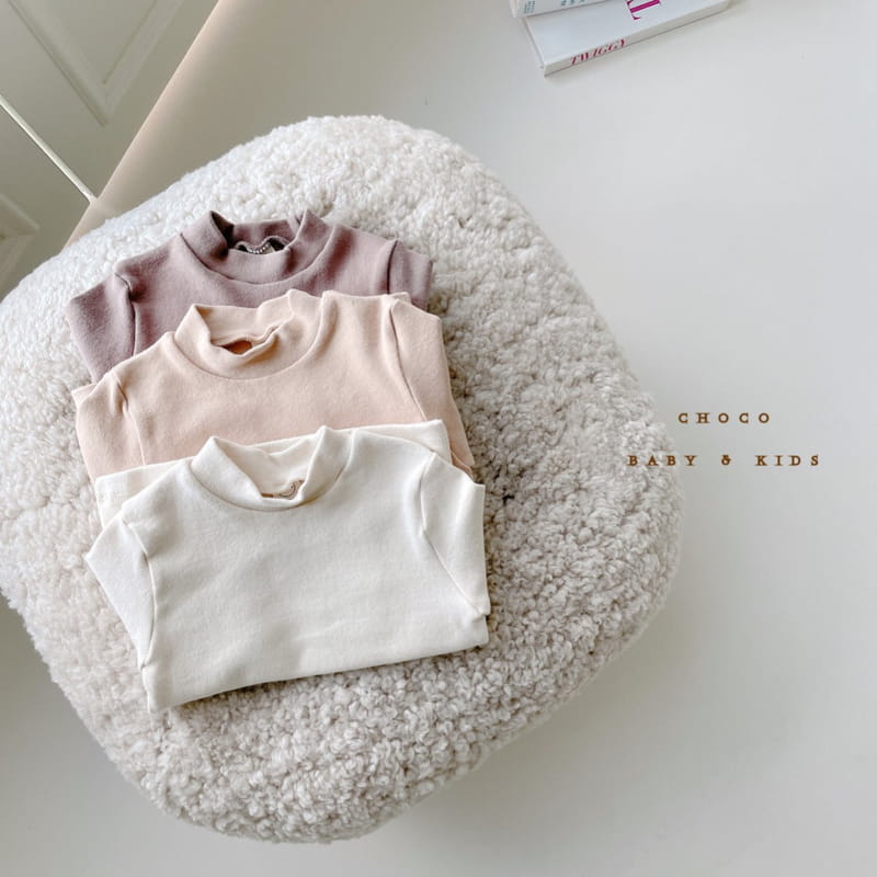 CHOCO BEBE - Korean Children Fashion - #Kfashion4kids - Turtleneck Tee - 10