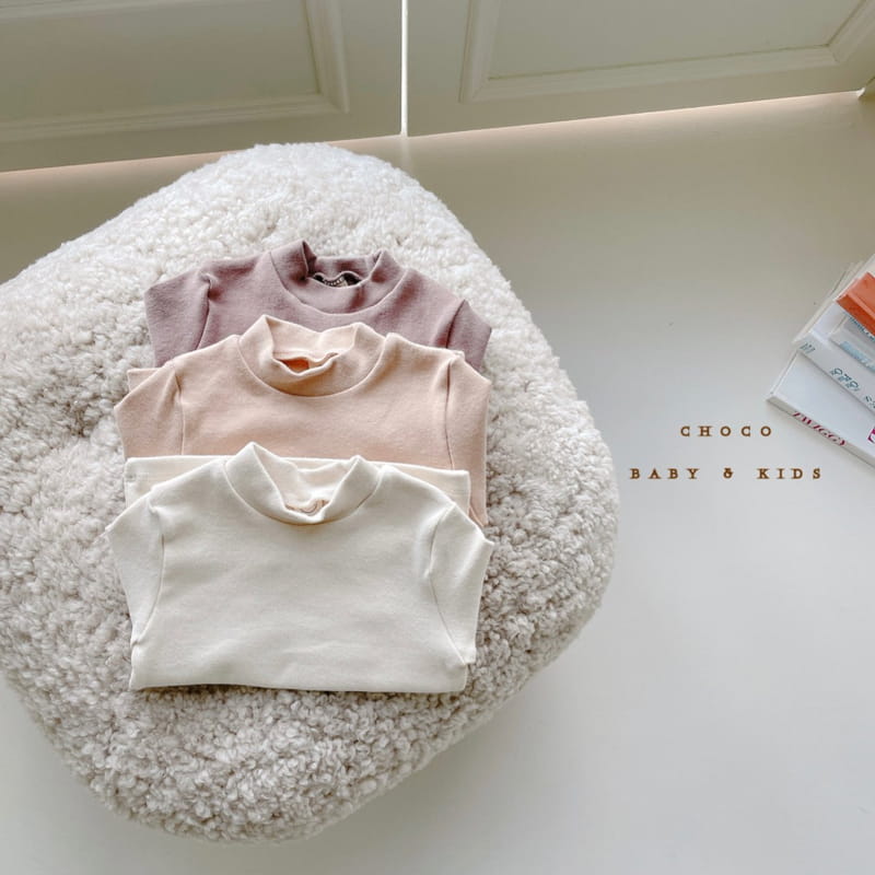CHOCO BEBE - Korean Children Fashion - #Kfashion4kids - Turtleneck Tee - 11