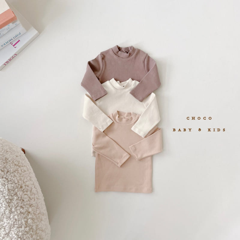CHOCO BEBE - Korean Children Fashion - #Kfashion4kids - Turtleneck Tee - 2