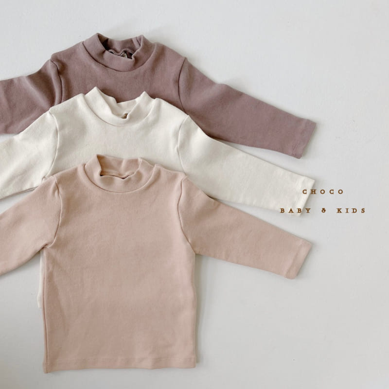 CHOCO BEBE - Korean Children Fashion - #Kfashion4kids - Turtleneck Tee - 4