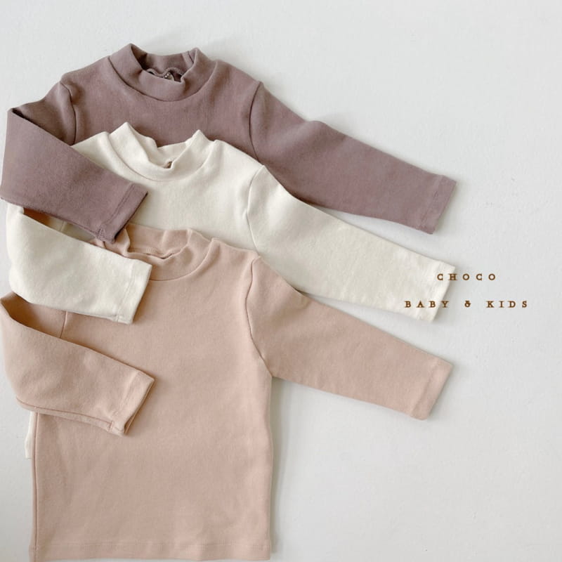 CHOCO BEBE - Korean Children Fashion - #Kfashion4kids - Turtleneck Tee - 5