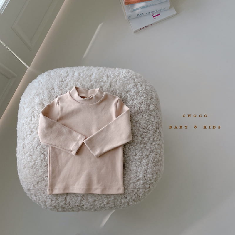 CHOCO BEBE - Korean Children Fashion - #Kfashion4kids - Turtleneck Tee - 7