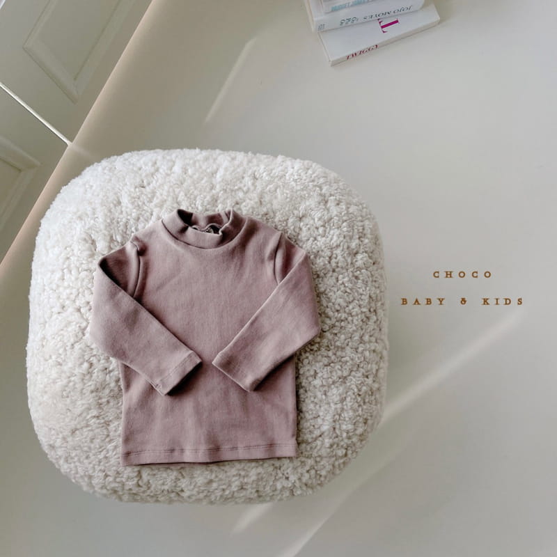 CHOCO BEBE - Korean Children Fashion - #Kfashion4kids - Turtleneck Tee - 8
