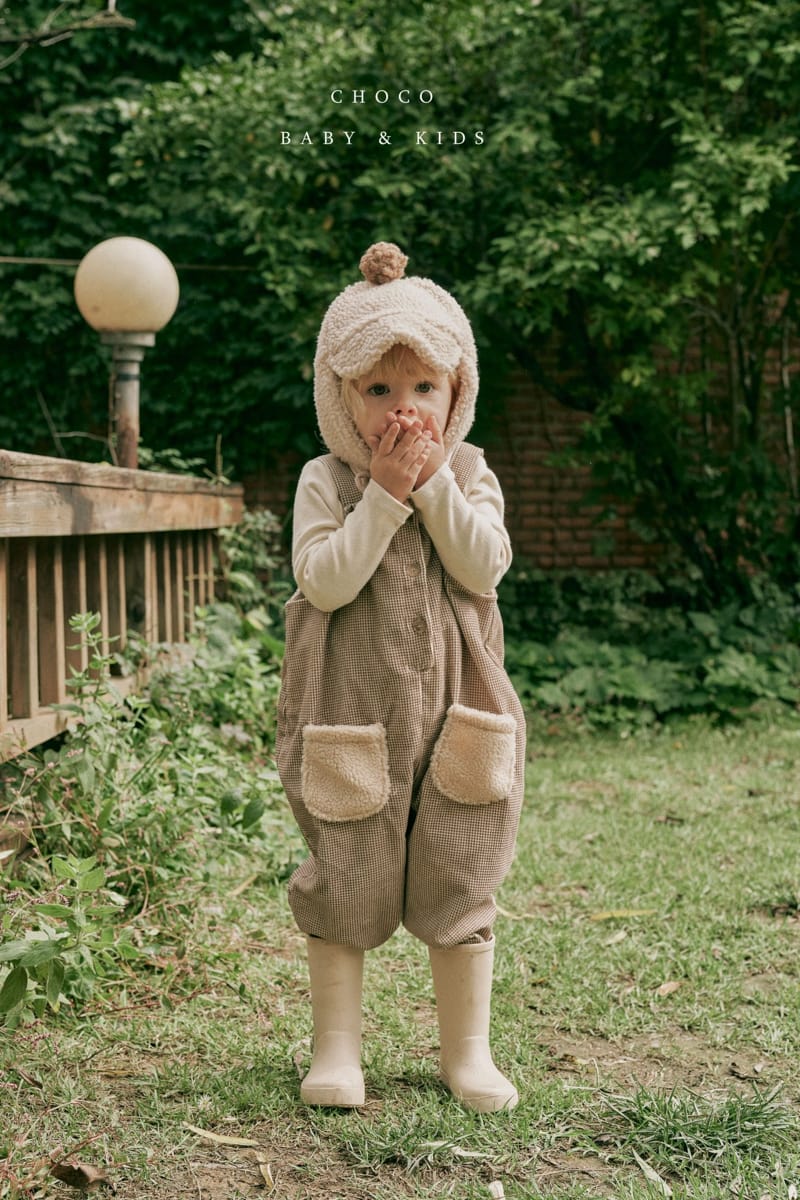 CHOCO BEBE - Korean Children Fashion - #Kfashion4kids - Kid Rib Pocket Dungarees