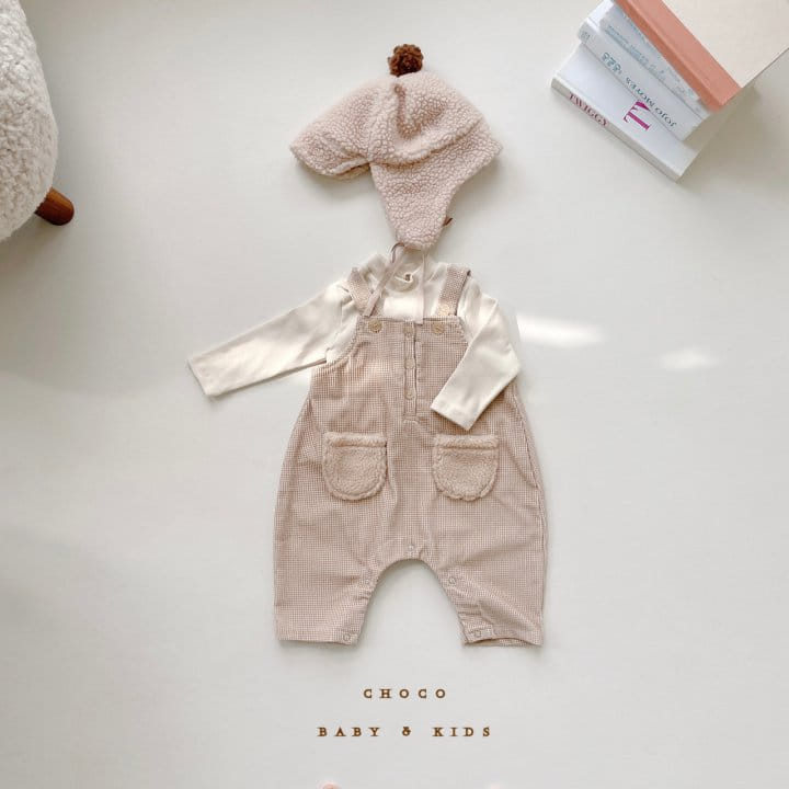 CHOCO BEBE - Korean Children Fashion - #Kfashion4kids - Kid Rib Pocket Dungarees - 11