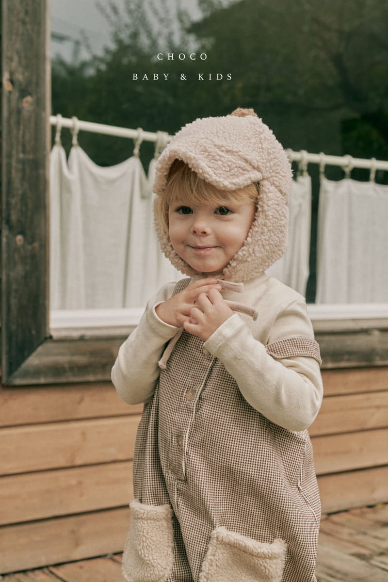 CHOCO BEBE - Korean Children Fashion - #Kfashion4kids - Kid Rib Pocket Dungarees - 2