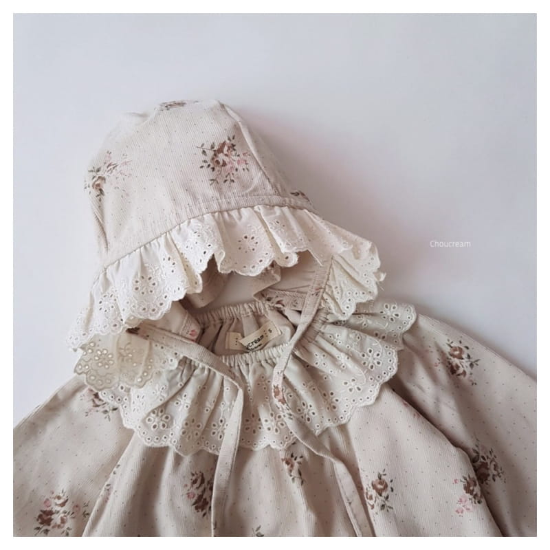 CHOUCREAM - Korean Children Fashion - #Kfashion4kids - Bouquet Flower Bodysuit with Hairband - 3