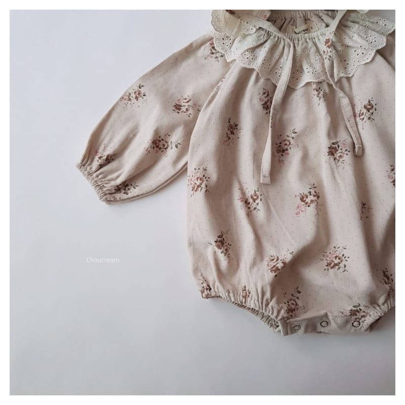 CHOUCREAM - Korean Children Fashion - #Kfashion4kids - Bouquet Flower Bodysuit with Hairband - 5