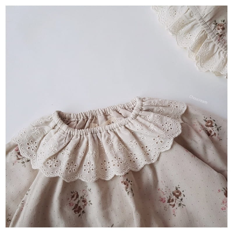 CHOUCREAM - Korean Children Fashion - #Kfashion4kids - Bouquet Flower Bodysuit with Hairband - 8