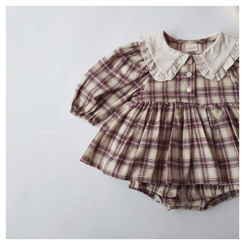 CHOUCREAM - Korean Children Fashion - #Kfashion4kids - Jully One-piece Bodysuit - 4