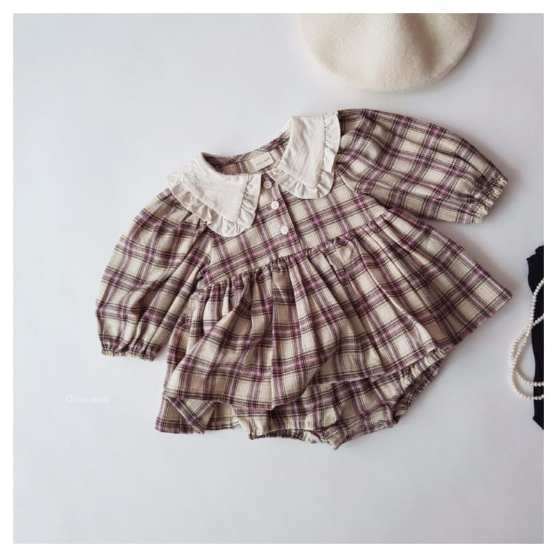 CHOUCREAM - Korean Children Fashion - #Kfashion4kids - Jully One-piece Bodysuit - 5