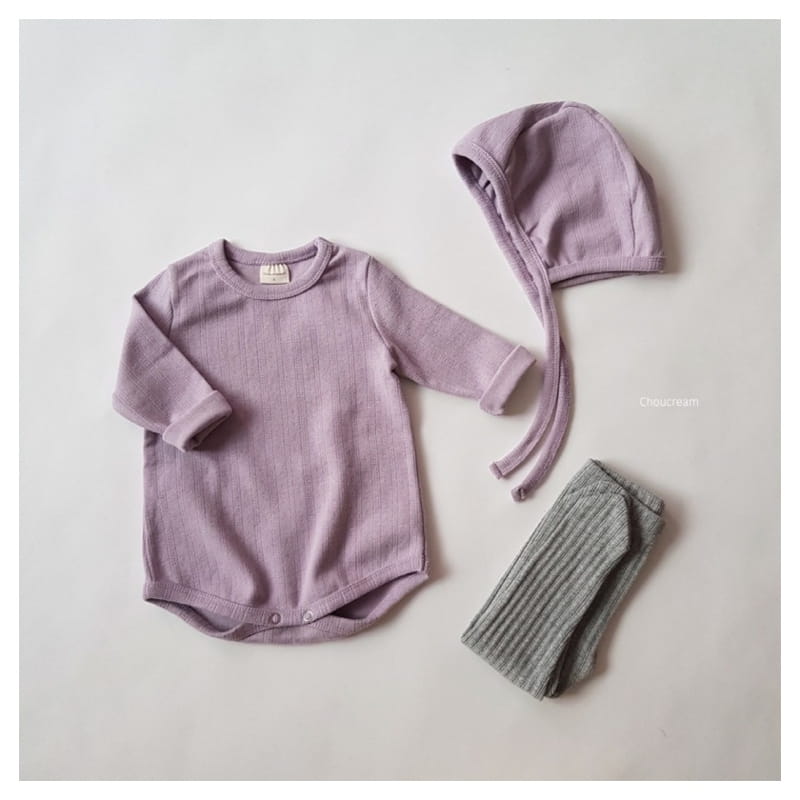 CHOUCREAM - Korean Children Fashion - #Kfashion4kids - Mochi Bodysuit - 4
