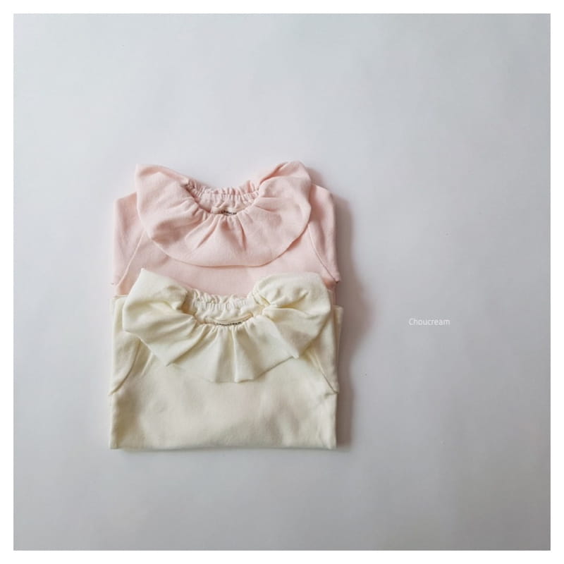 CHOUCREAM - Korean Children Fashion - #Kfashion4kids - Bebe Frill Tee