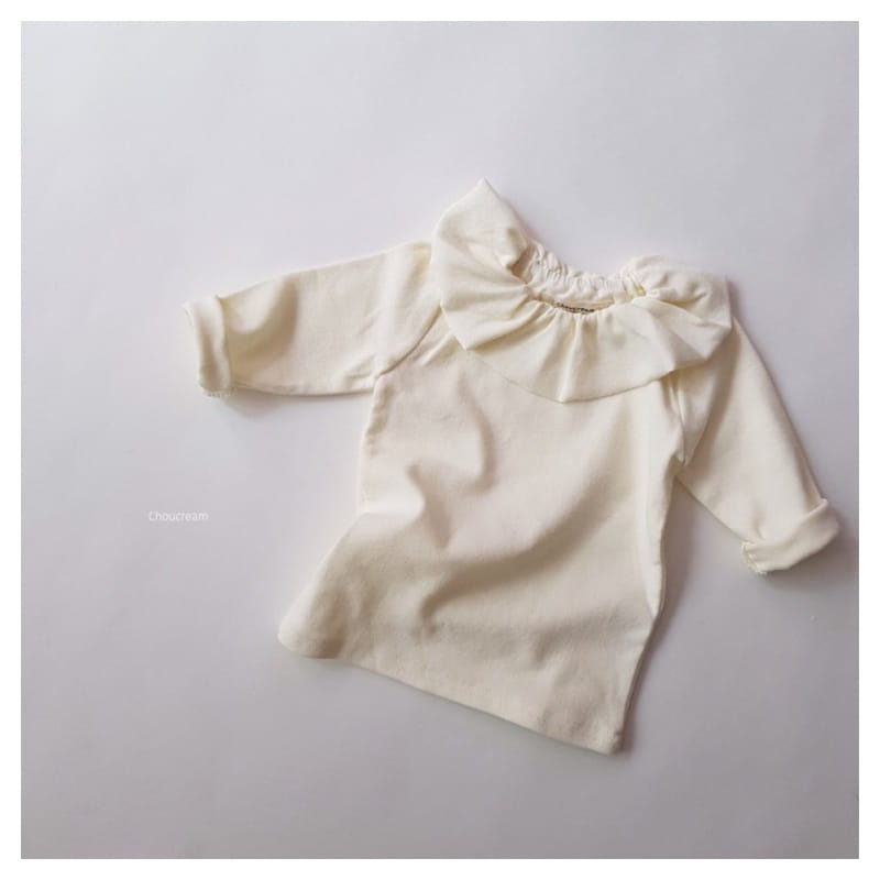 CHOUCREAM - Korean Children Fashion - #Kfashion4kids - Bebe Frill Tee - 3