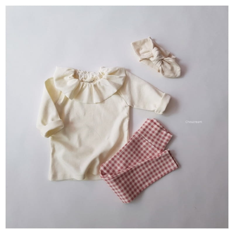CHOUCREAM - Korean Children Fashion - #Kfashion4kids - Bebe Check Leggings - 11