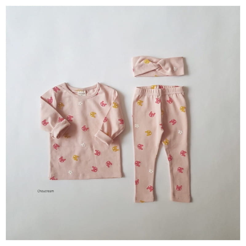 CHOUCREAM - Korean Children Fashion - #Kfashion4kids - Rabbit Easywear with Hairband - 11