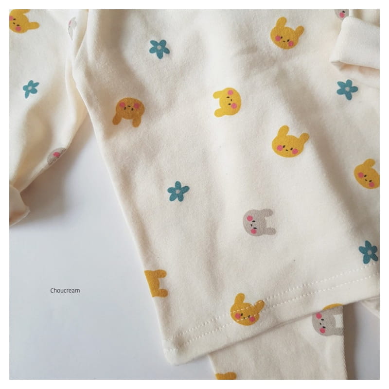CHOUCREAM - Korean Children Fashion - #Kfashion4kids - Rabbit Easywear with Hairband - 8
