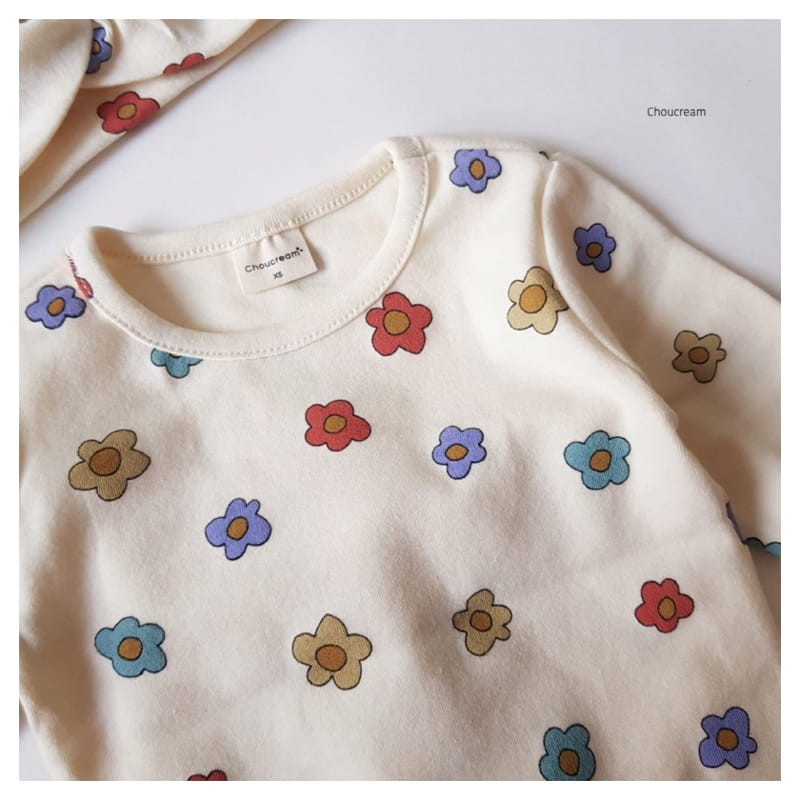 CHOUCREAM - Korean Children Fashion - #Kfashion4kids - Colorful Flower Easywear - 6