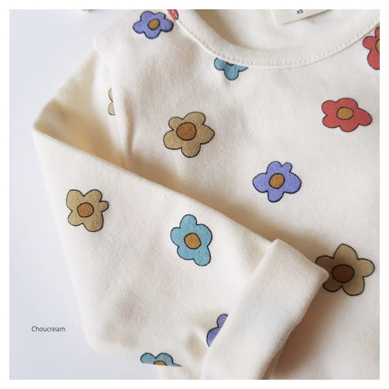 CHOUCREAM - Korean Children Fashion - #Kfashion4kids - Colorful Flower Easywear - 7