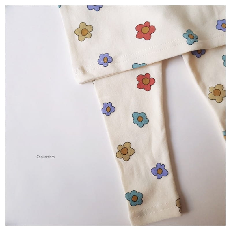 CHOUCREAM - Korean Children Fashion - #Kfashion4kids - Colorful Flower Easywear - 8