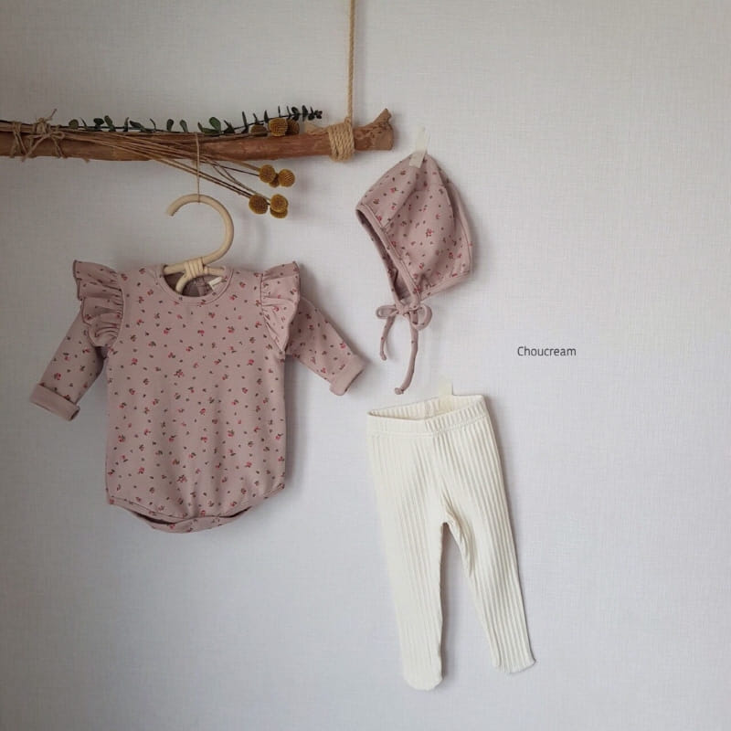 CHOUCREAM - Korean Children Fashion - #Kfashion4kids - Emily Bodysuit with Hairband - 3