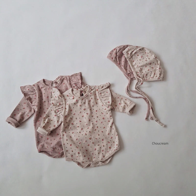 CHOUCREAM - Korean Children Fashion - #Kfashion4kids - Emily Bodysuit with Hairband - 4