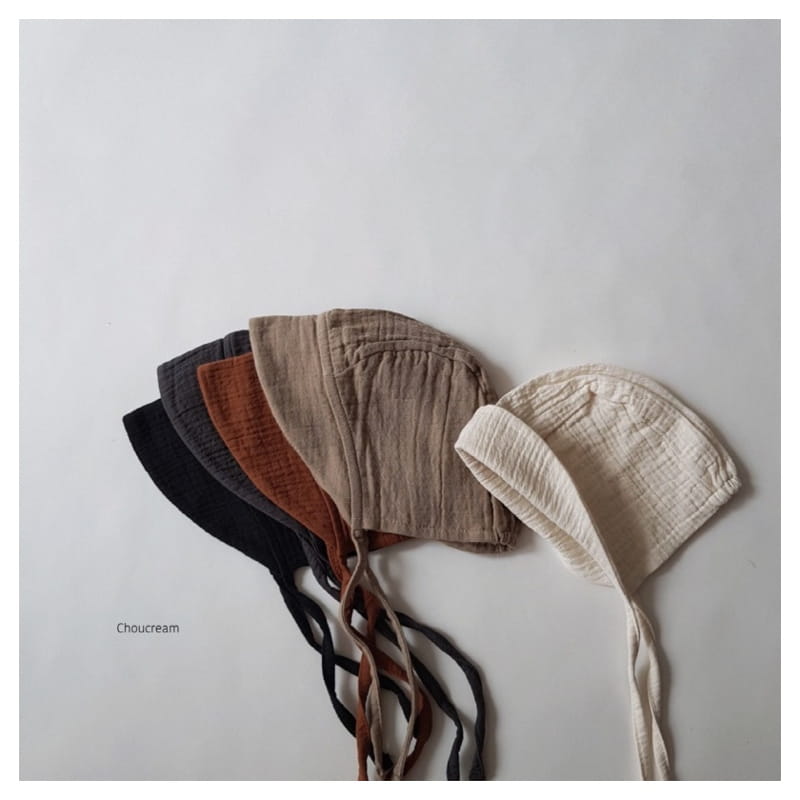 CHOUCREAM - Korean Children Fashion - #Kfashion4kids - Natural Bonnet - 2