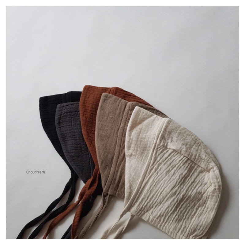 CHOUCREAM - Korean Children Fashion - #Kfashion4kids - Natural Bonnet - 4