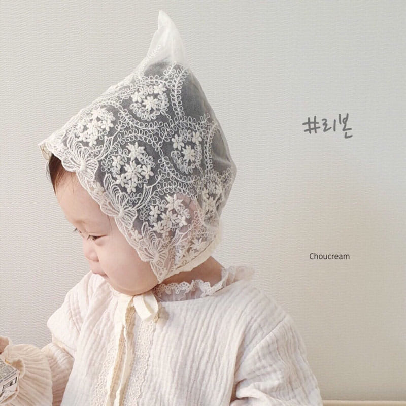 CHOUCREAM - Korean Children Fashion - #Kfashion4kids - Lace Bonnet - 6