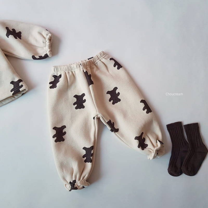 CHOUCREAM - Korean Children Fashion - #Kfashion4kids - Cookie Top Bottom Set - 5