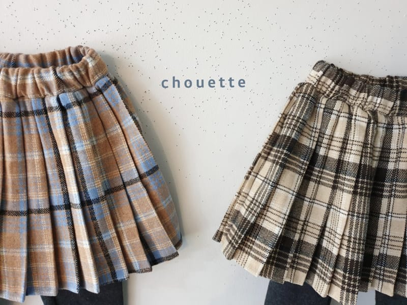 CHOUETTE - Korean Children Fashion - #Kfashion4kids - Check Wrinkle Leggings
