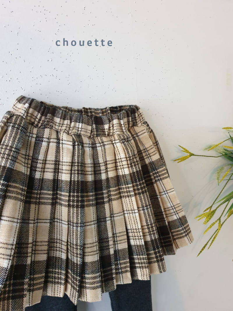 CHOUETTE - Korean Children Fashion - #Kfashion4kids - Check Wrinkle Leggings - 7