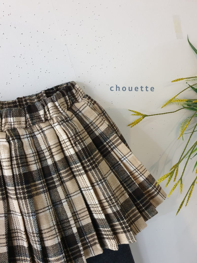 CHOUETTE - Korean Children Fashion - #Kfashion4kids - Check Wrinkle Leggings - 8