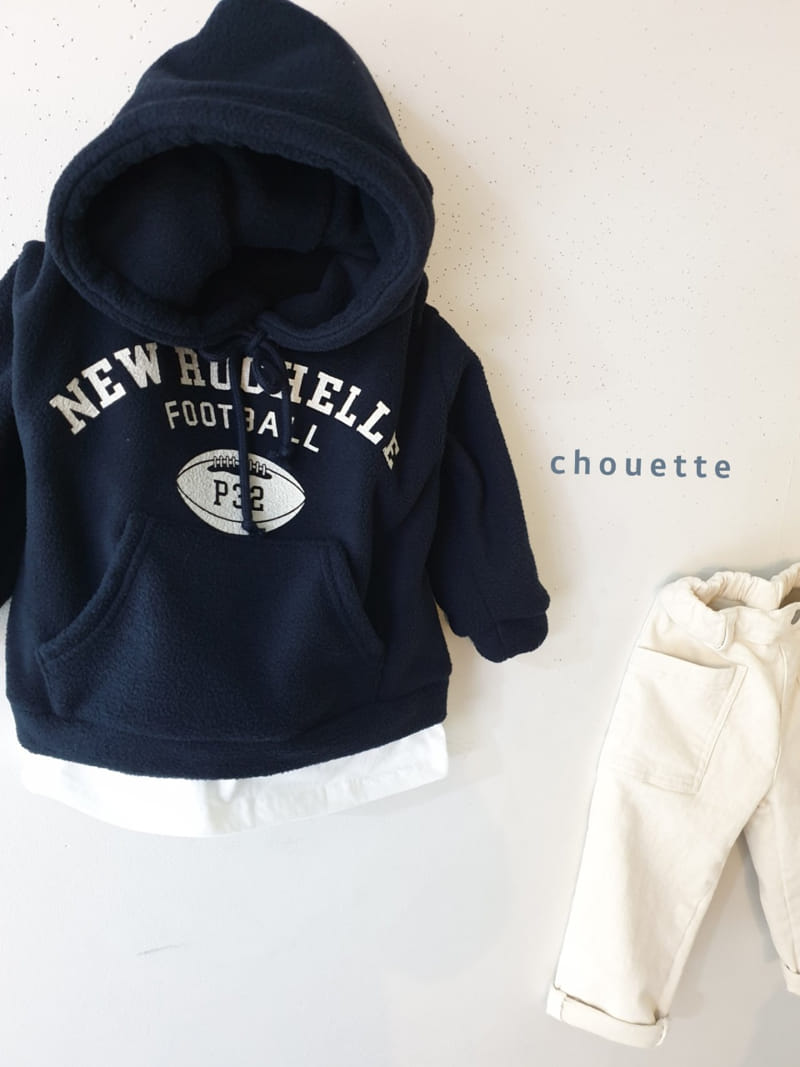 CHOUETTE - Korean Children Fashion - #Kfashion4kids - Football Hoody Long Tee - 11
