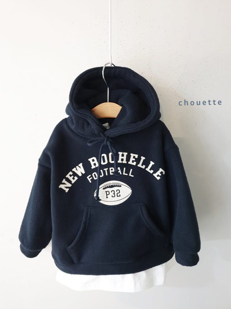 CHOUETTE - Korean Children Fashion - #Kfashion4kids - Football Hoody Long Tee - 8
