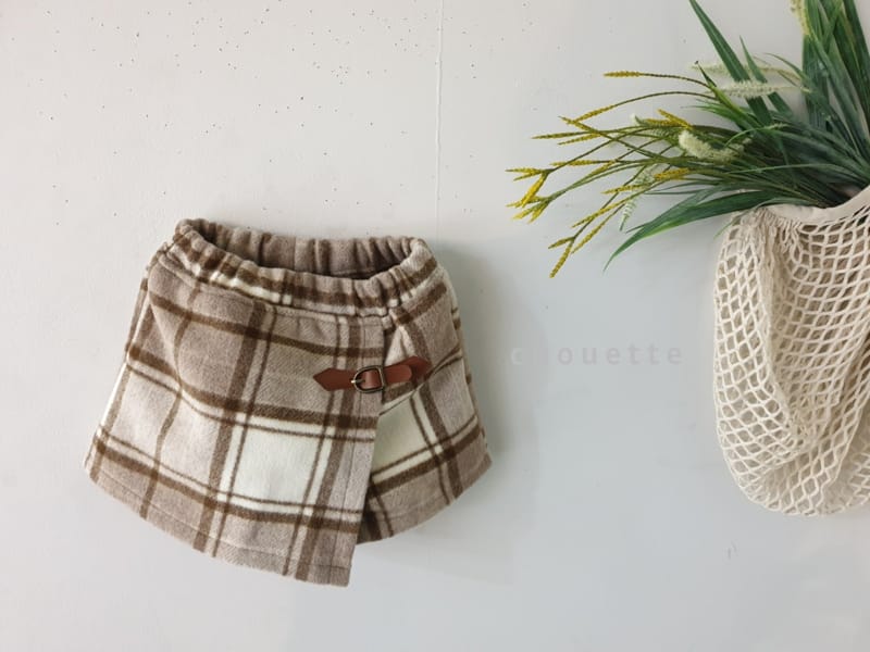 CHOUETTE - Korean Children Fashion - #Kfashion4kids - Double Lyn Skirt Shorts - 6